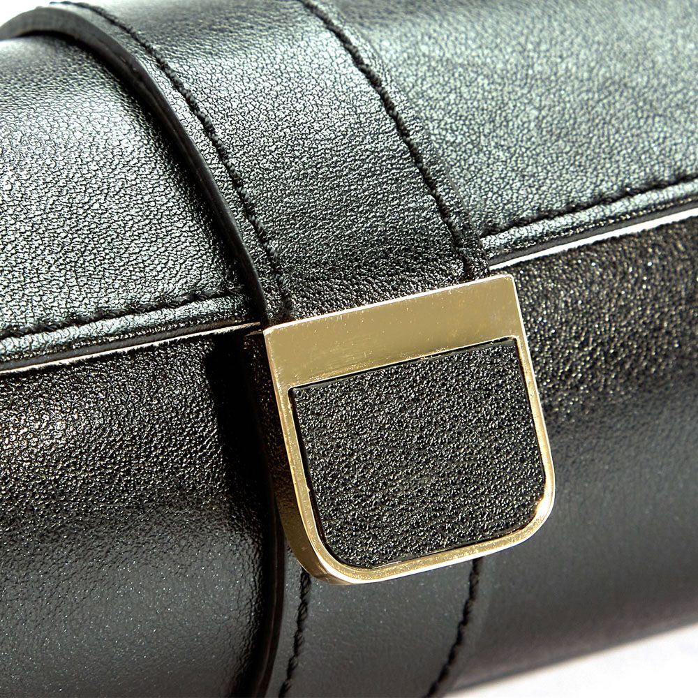Wolf Palermo Double Watch Roll with Jewelry Pouch