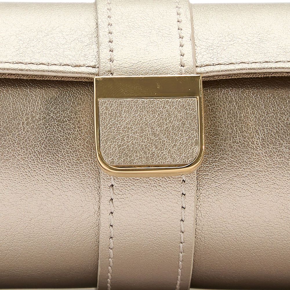 Wolf Palermo Double Watch Roll with Jewelry Pouch