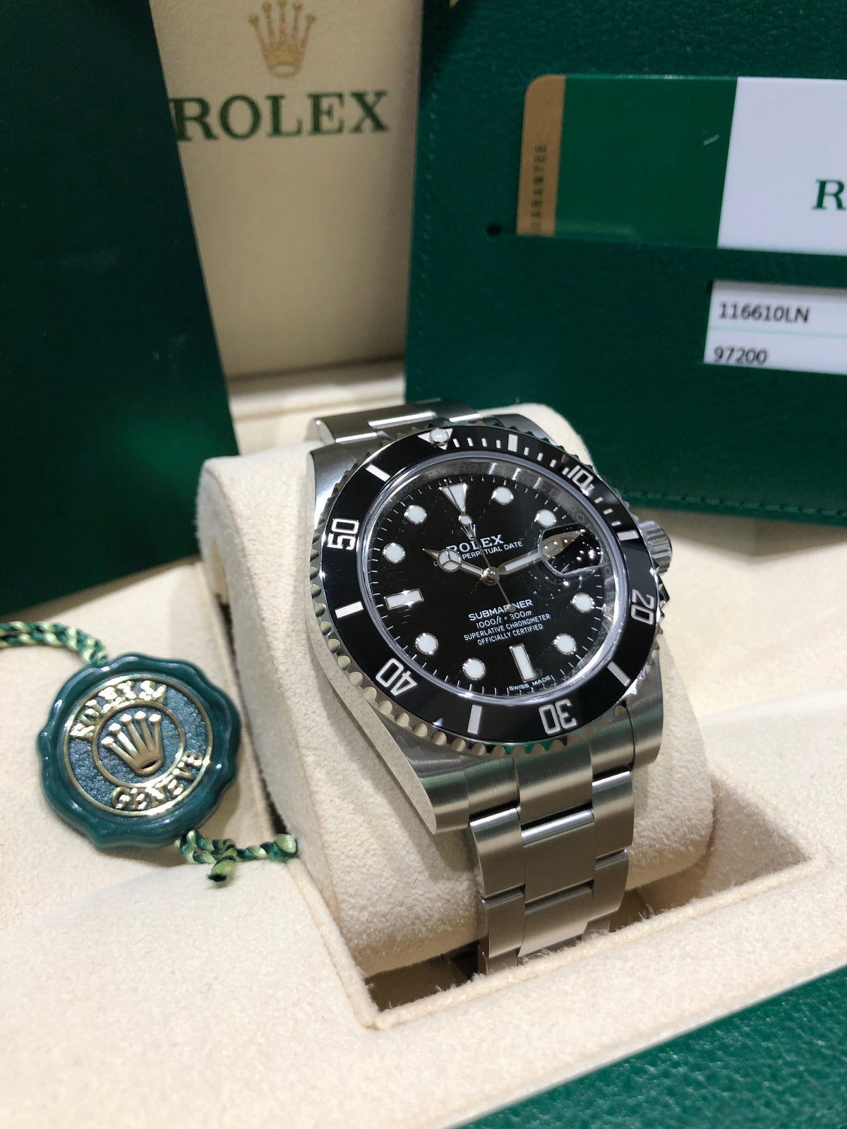 2018 Rolex Submariner 116610LN