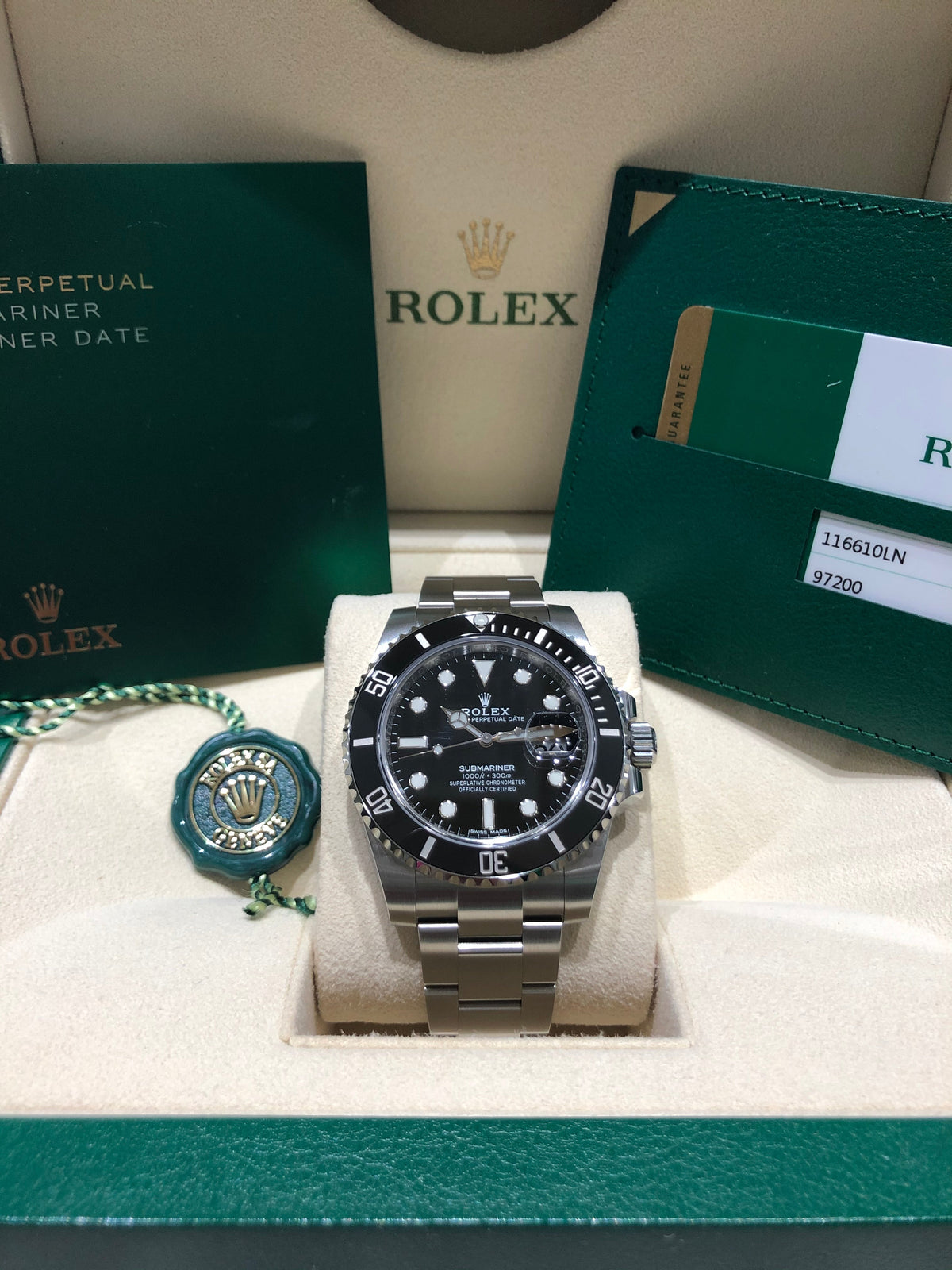 2018 Rolex Submariner 116610LN