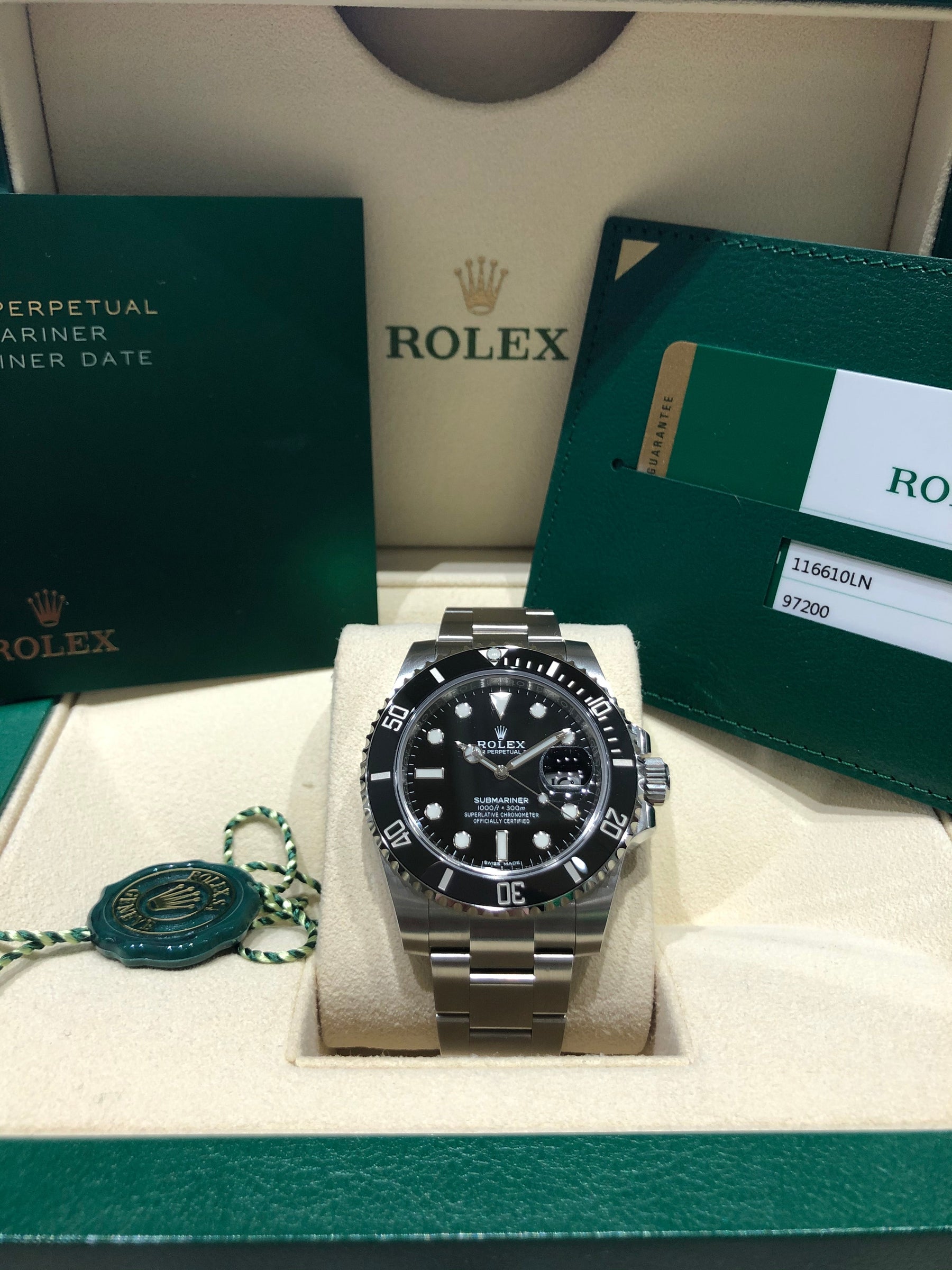 2018 Rolex Submariner 116610LN