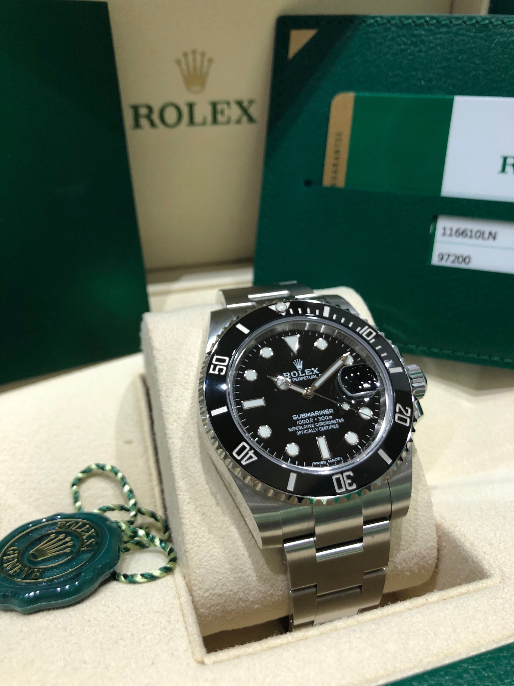 2018 Rolex Submariner 116610LN