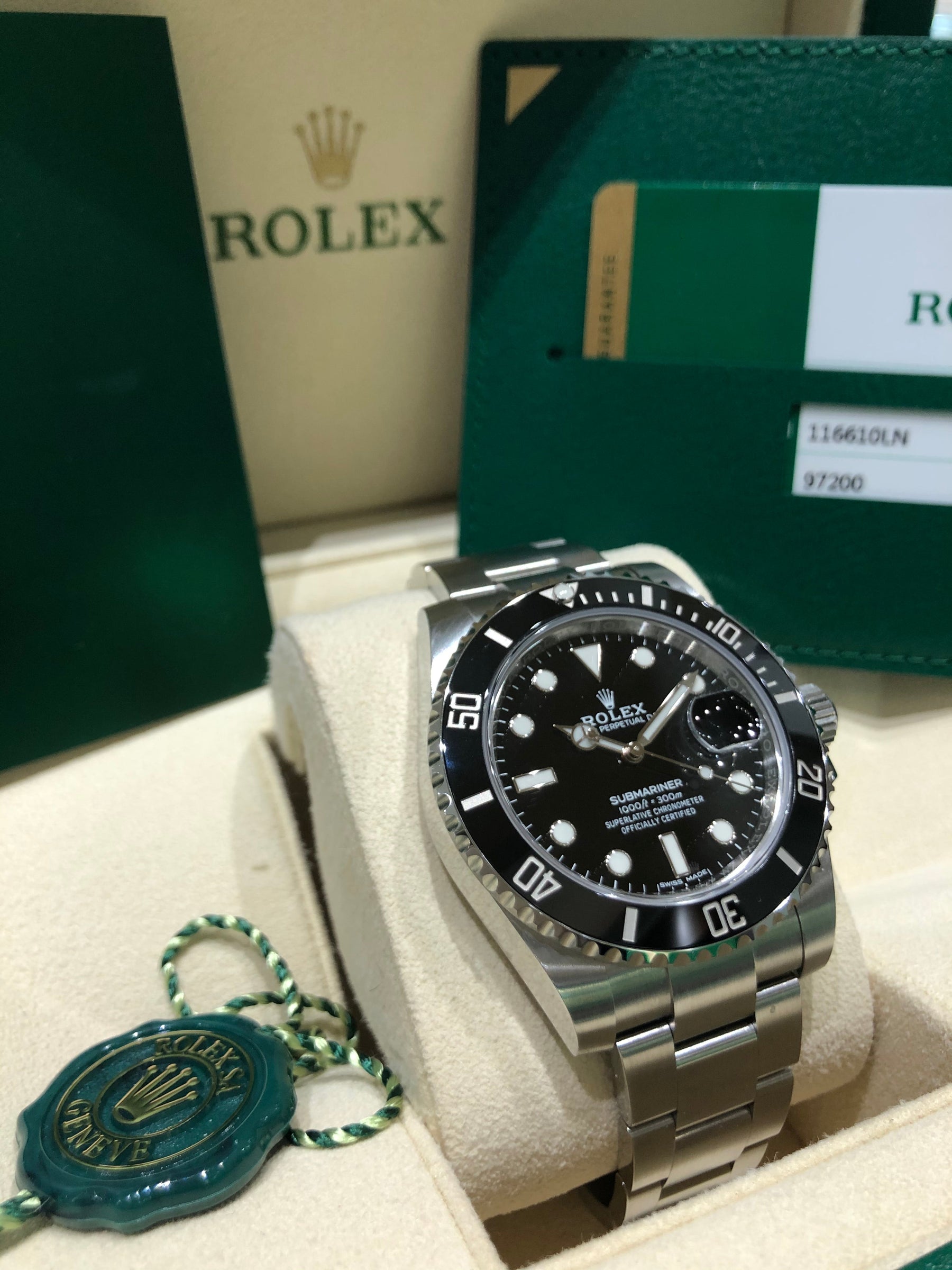 2018 Rolex Submariner 116610LN