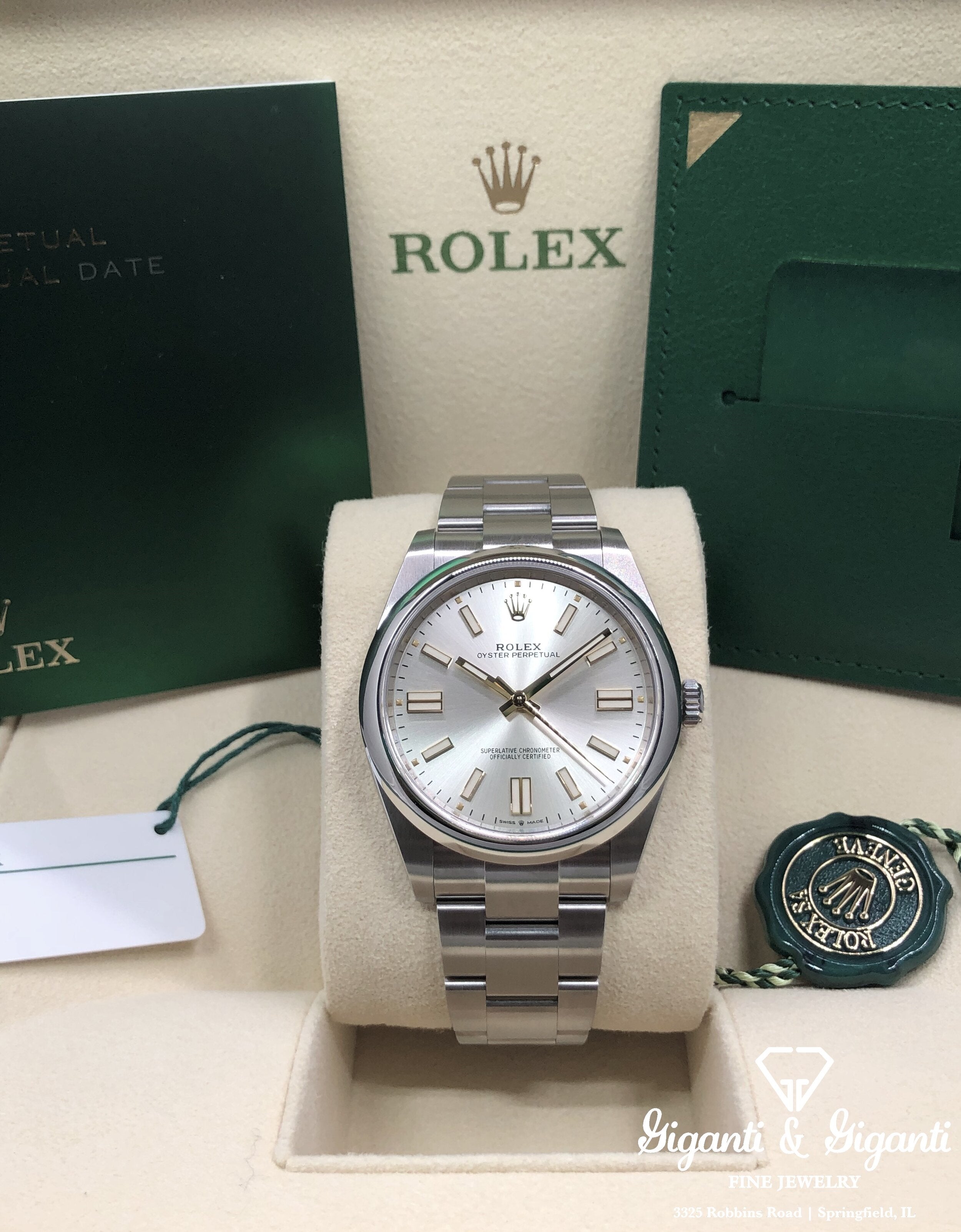 2021 Rolex Oyster Perpetual 41 124300 – Giganti Watches