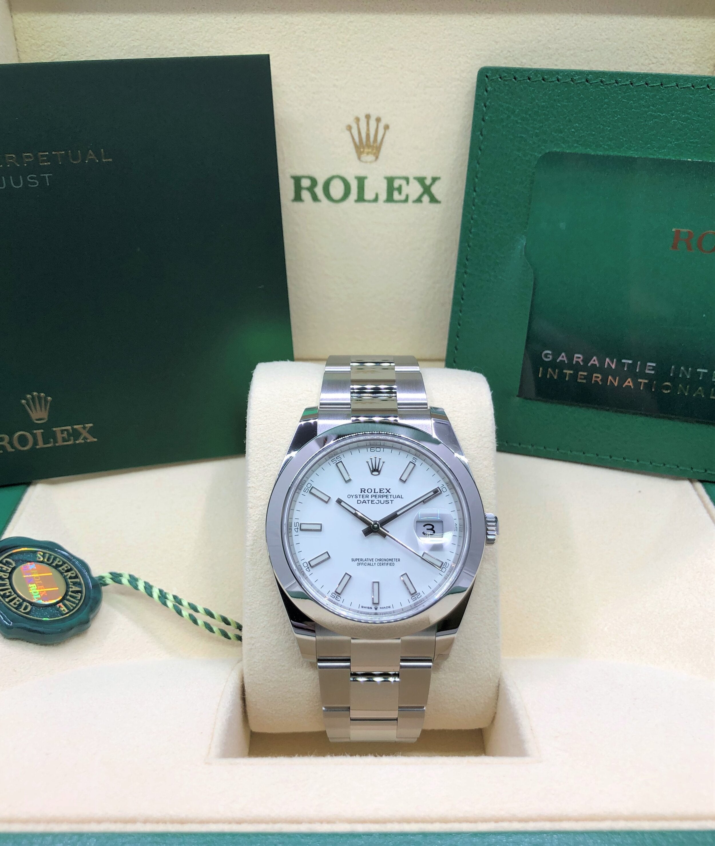 2021 Rolex Datejust 41 126300 – Giganti Watches