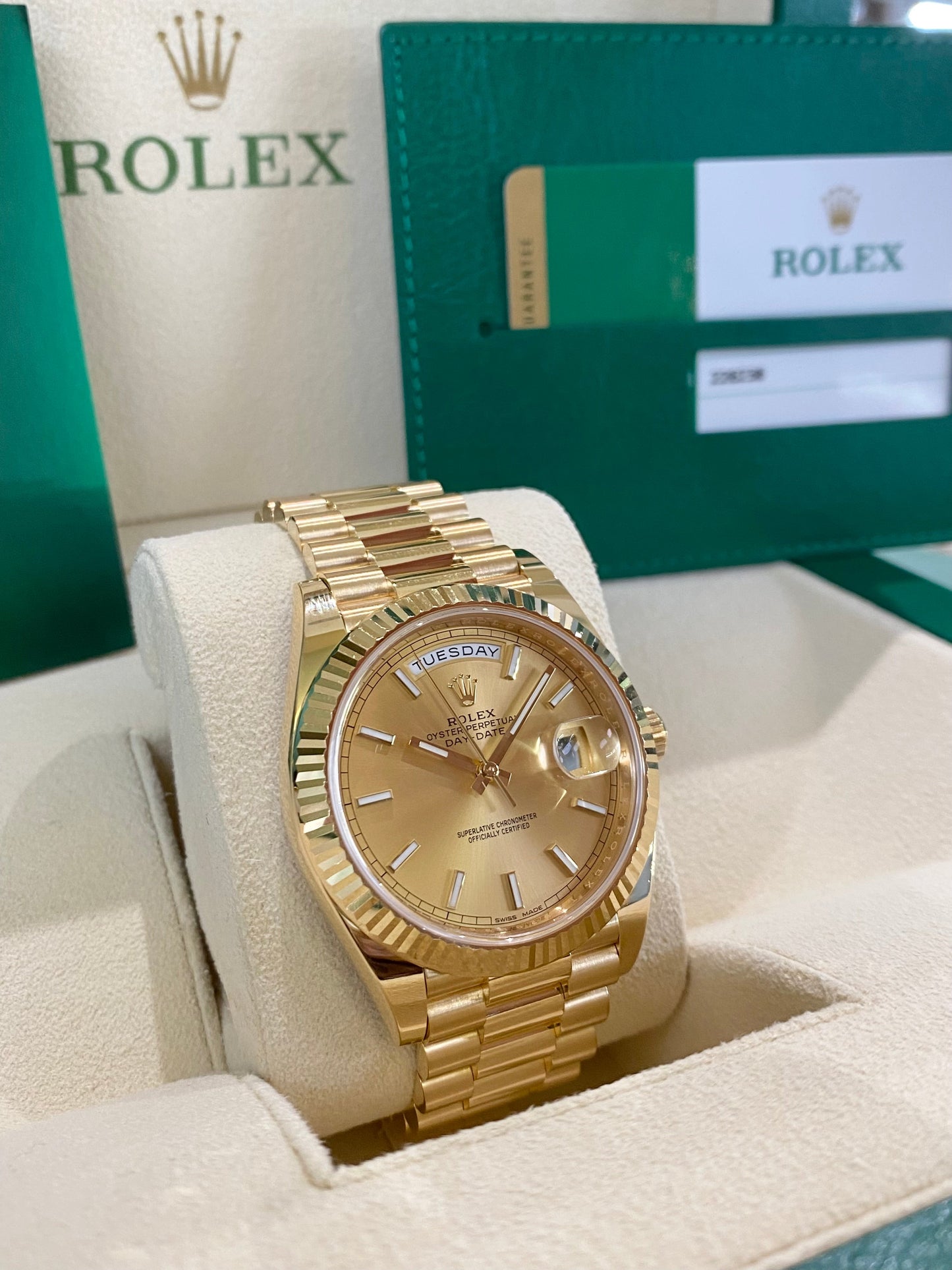 2020 Rolex Day-Date 40 228238