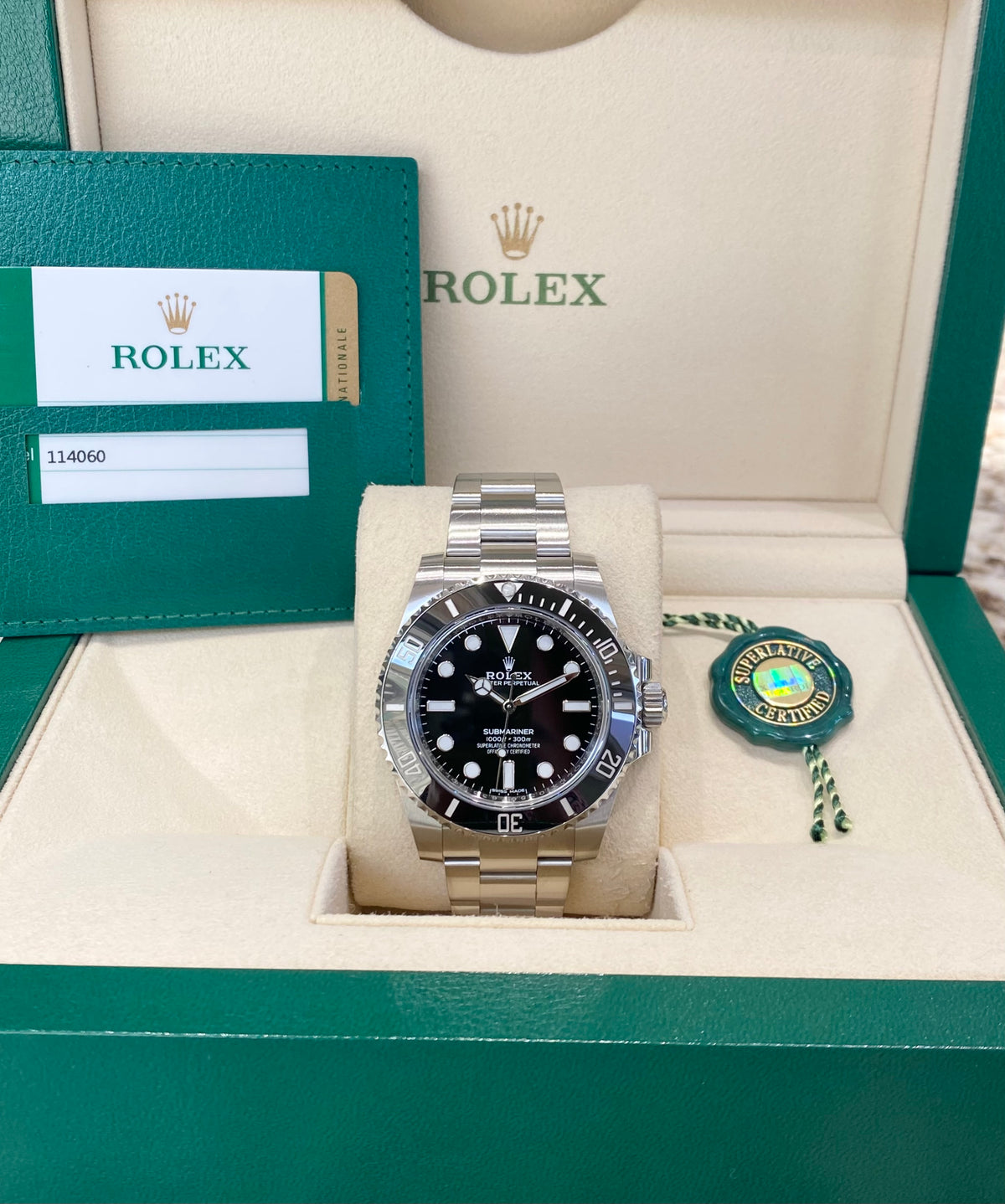 2016 Rolex Submariner No Date 114060
