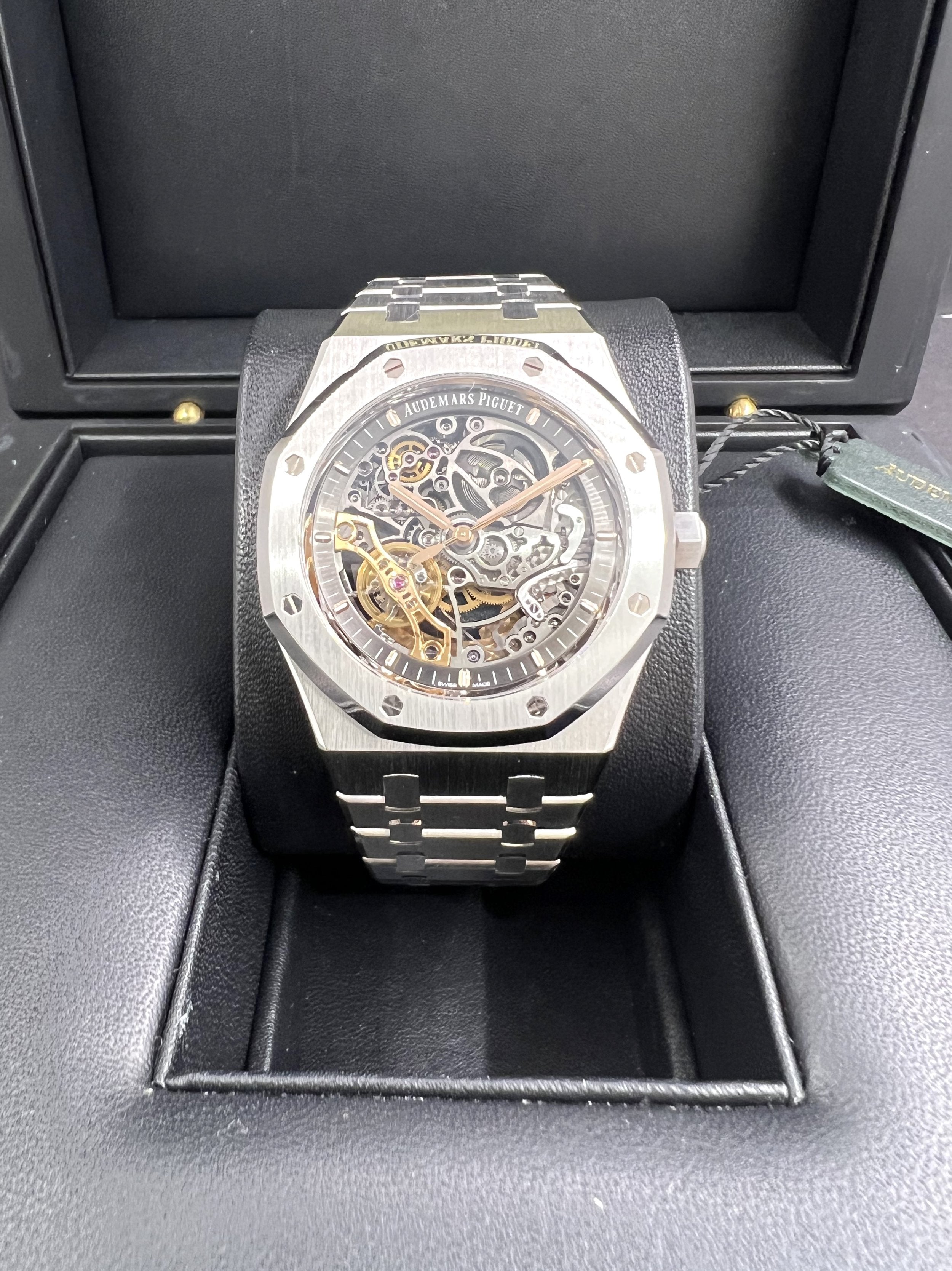 Ap royal oak skeleton best sale double balance