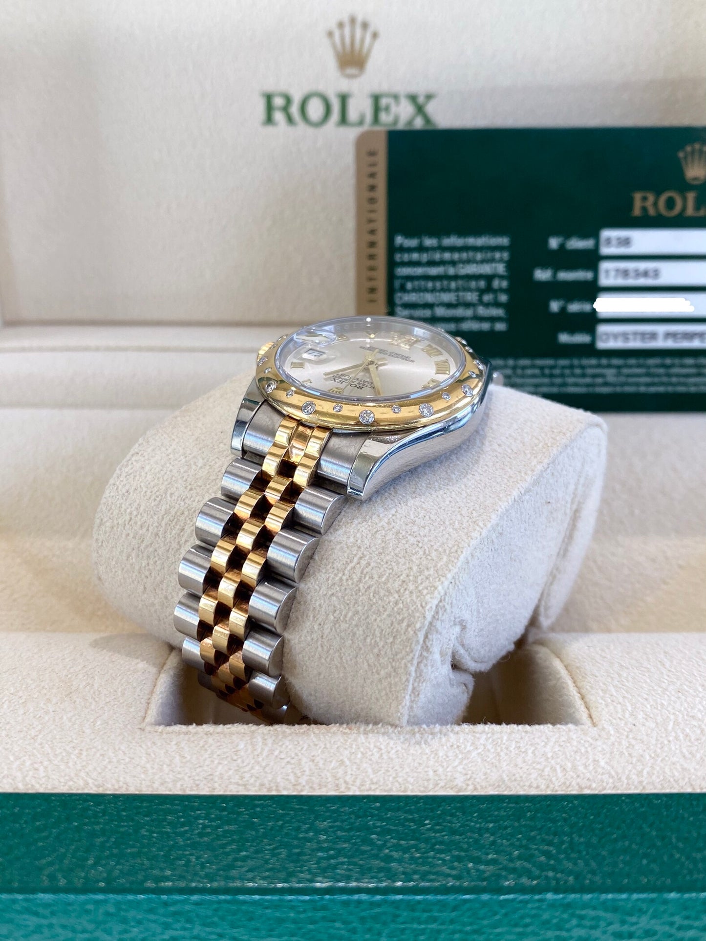 2013 Rolex Datejust 31 178343