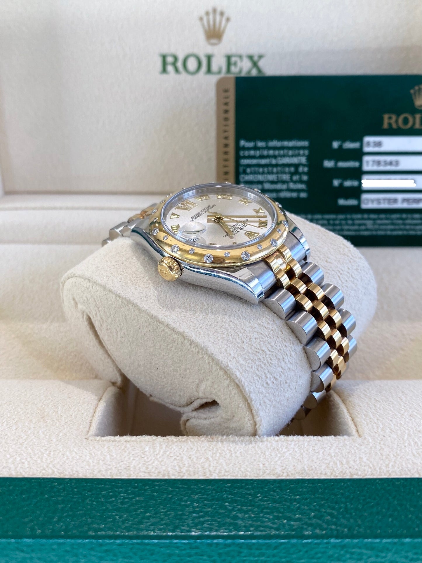 2013 Rolex Datejust 31 178343