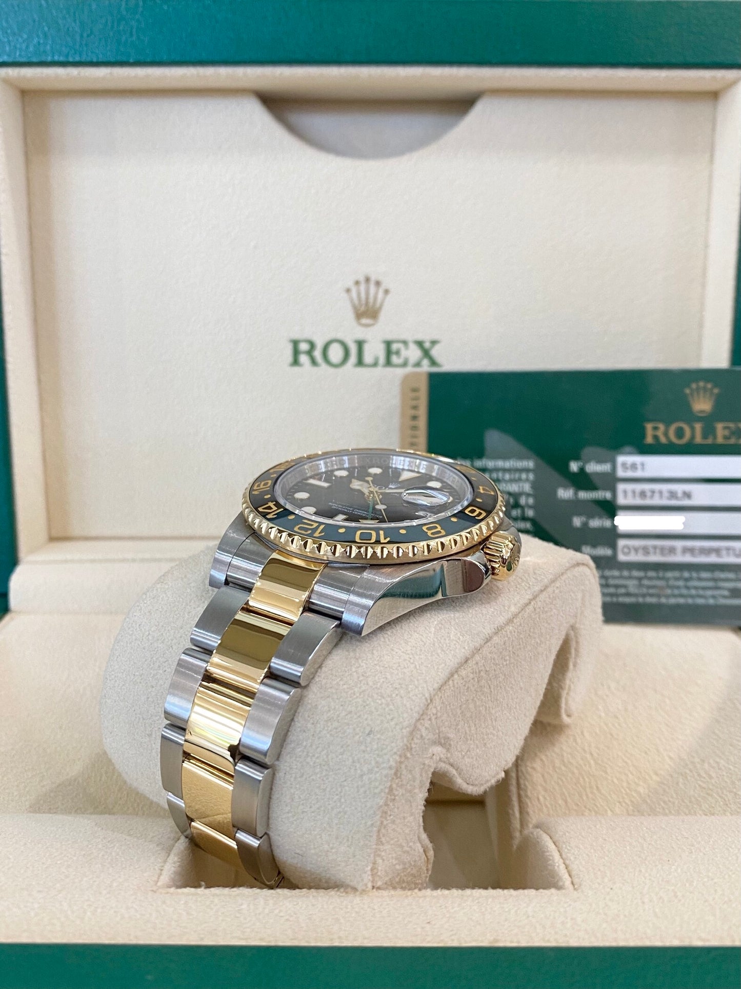 2010 Rolex GMT-Master II 116713LN