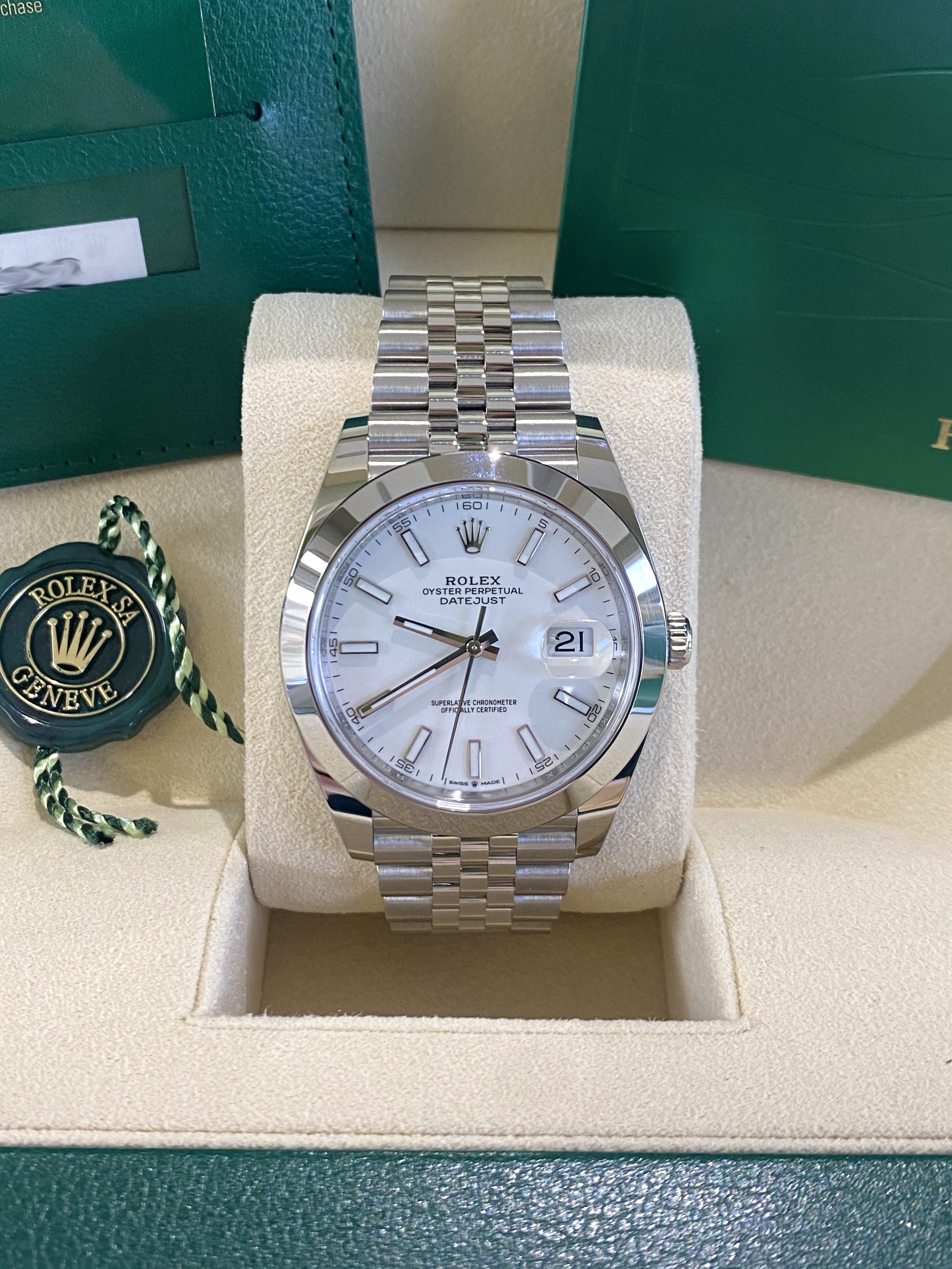 2022 Rolex Datejust 41 126300 – Giganti Watches